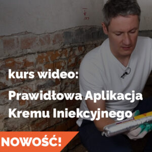 izolacja pozioma kremem iniekcyjnym kurs wideo