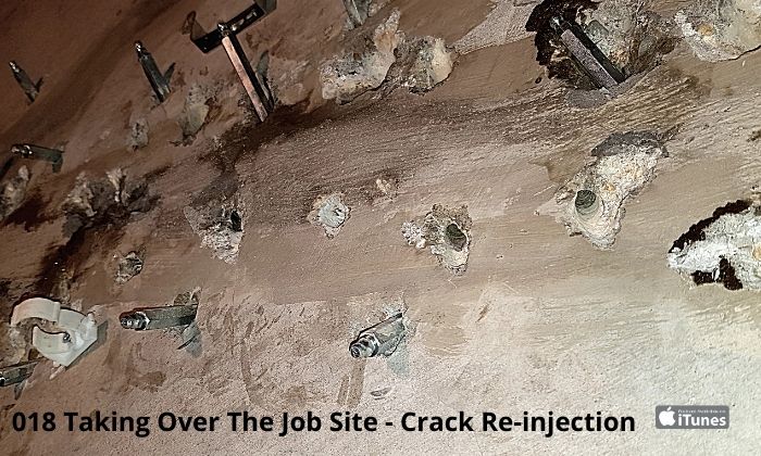 Taking Over The Job Site – Crack Re-injection