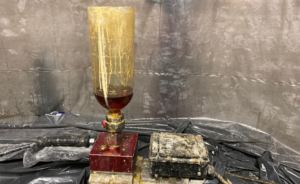 Adapter na pompę i zasobnik z butelki PET Adapter na pompę i zasobnik z butelki PET