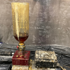 Adapter na pompę i zasobnik z butelki PET Adapter na pompę i zasobnik z butelki PET